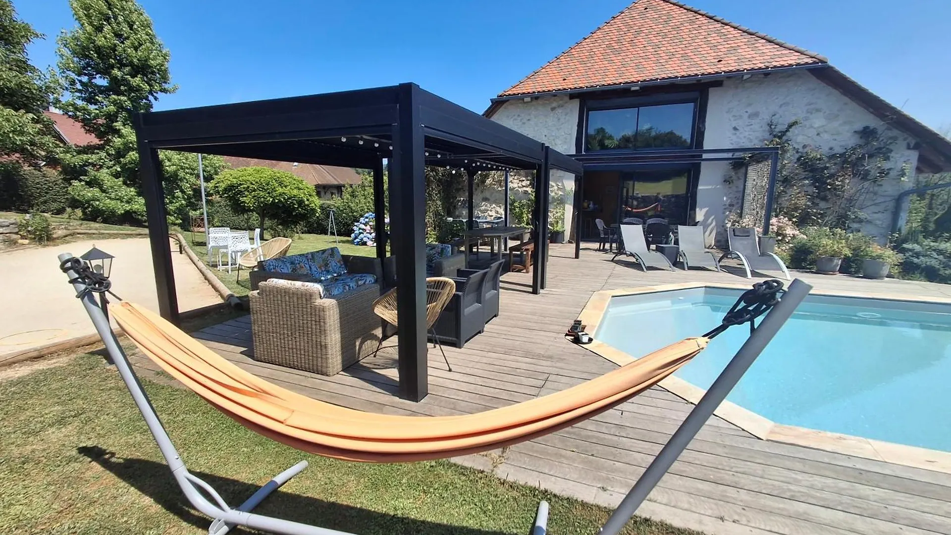 Villa Ferienwohnung La Grange Bonal Saint-Laurent-du-Pont Frankreich